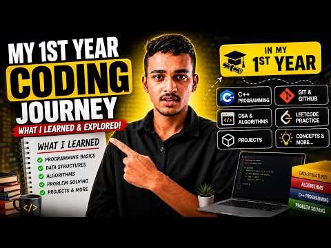 My First Year Coding Journey: What I Actually Learned! 💻🚀