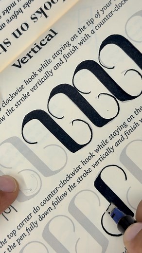 El instructivo para aprender caligrafia ya esta en español en formato PDF. | KEAPS