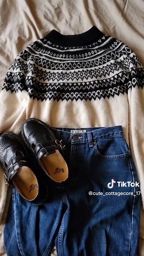 cozy cottagecore outfits ideas 🌸🌷🌿 #outfitinspo #aesthetic #fyp #cottagecore #cozy #sweaters #cute