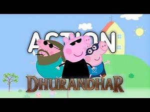 Peppa Pig become Dhurandhar ☠️ | Very Funny
