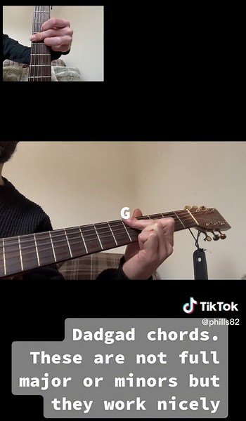 Chord Shapes for Dadgad Playing: A Guide