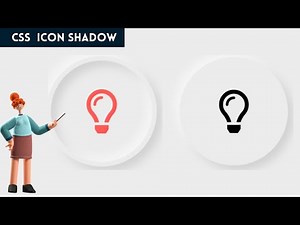 CSS Box-Shadow: Stunning Icon Designs | HTML & CSS Tutorial"