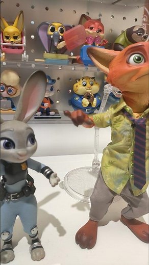 Zootopia Toys: Judy Hopps & Nick Wilde Zootopia 2 by Gong Pop Mart #zootopia2 #popmart #judyhopps