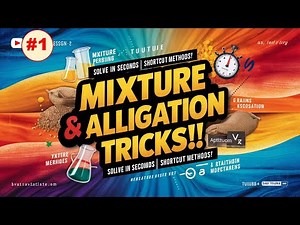 Alligation Complete Concept with all Important Questions 🔥Easy Tricks and Shortcuts