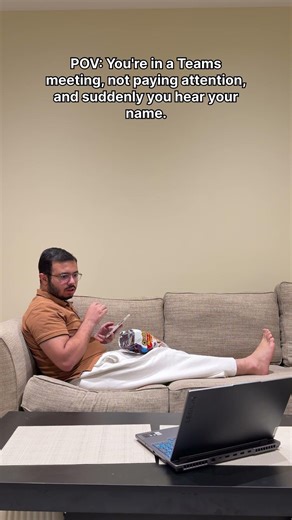 POV: The worst moment in an online meeting… 🙂💔 #relatable #funny #memes #meeting #zoom