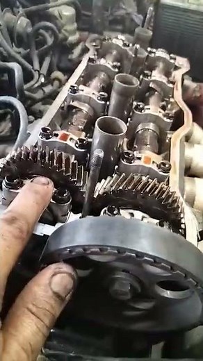 TOYOTA COROLLA ENGINE 4AF TIMING