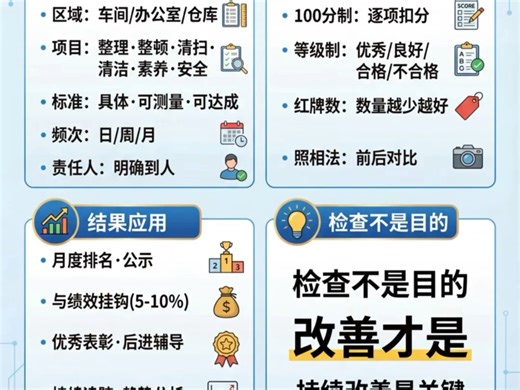 精益生产之现场5S