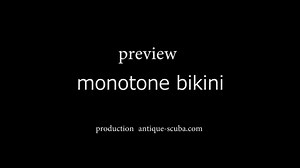 monotone bikini
