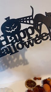 3D Printed Happy Halloween Sign - Etsy UK
