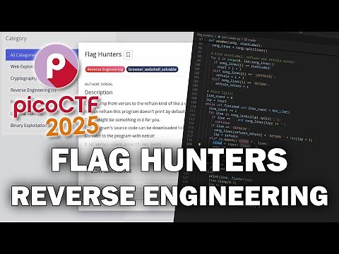picoCTF 2025 - Reverse Engineering - Flag Hunters