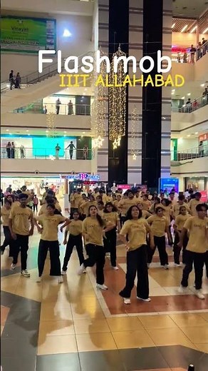 effervescence IIIT ALLAHABAD flashmob day #iiitallahabad #iiita #effervescence