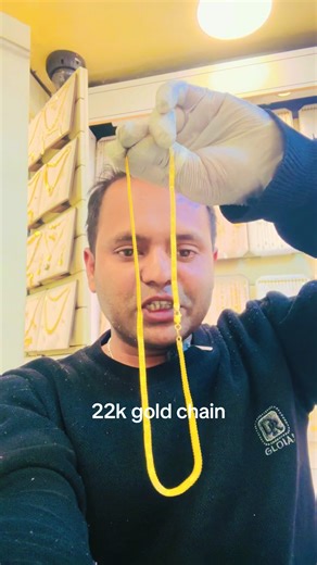 22K Gold Komal Party Chain: A Dazzling Statement