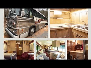 Bus conversion tour. Classic styling & built to last. Custom coach conversion of mci mc8 for sale