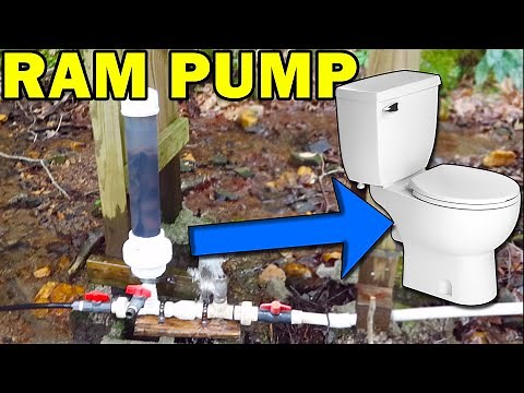 Ram Pump Off Grid Toilet Flush