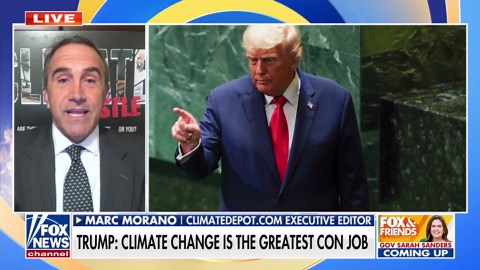 Trump shoots down climate change concerns before UN: 'Greatest con job ever perpetrated'