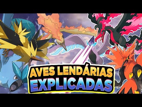 AVES LENDÁRIAS EXPLICADAS E SUA RELAÇÃO COM AS AVES DE GALAR - EXPLICAÇÃO POKÉMON BRENO MENEZES