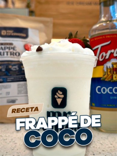Frappé de coco: receta fácil para cafeterías y heladerías