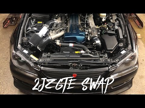 IS300 2JZGTE swap in under 48 hours!