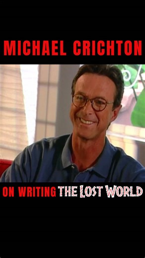 Author Michael Crichton talks about writing THE LOST WORLD, the sequel to JURASSIC PARK. #MichaelCrichton #michaelcrichtonbooks #books #booktok #fyp #scifi #hardscifi #literature #literaturetok #literaturetiktok #movies #films #cinema #filmtok #dinosaurs #stevenspielberg #jurassicpark #jurassicworld #thelostworld #thelostworldjurassicpark #jurassicparkthelostworld #90s #1990s #90sMovies