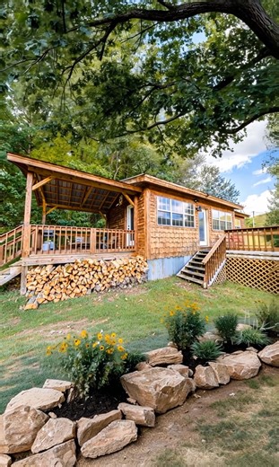 Charming Cottage With a Dreamy Covered Porch | Gorgeous Cabins