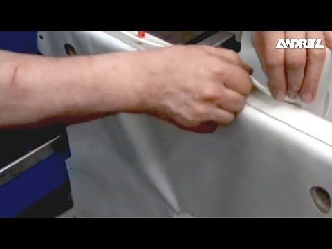 How to change ANDRITZ filter cloths
