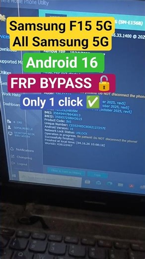 Samsung Android 16 FRP Bypass 2026 🔓 | A15, F15, M15 Fix