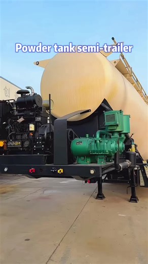 Customized Bulk Powder Tanker Trailer | For Africa & Middle East #CementTankerTrailer #BulkPowderTanker #PowderTankerTrailer #BulkCementTrailer #SemiTrailer