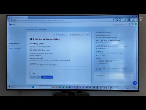 Softdent | Gespräche mit Sonia festhalten