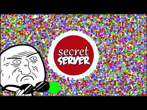 THE SECRET MASS SERVER - AGARIO SECRET ZONE - 50 000 LITTLE DOTS (Agar.io Custom Private Server)