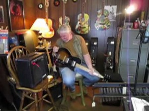 KAY VALUE LEADER Vintage Electric Guitar Demo to Show Functionality Etc...