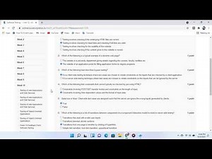 Software Testing NPTEL SWAYAM Course Week 10 Assignment Answers