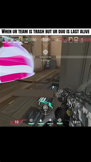When Your Team is Trash but Your Duo is Last Alive in Valorant