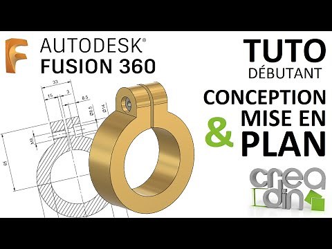 [TUTO DEBUTANT] - Conception et mise en plan d'une pièce simple sur Fusion 360