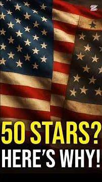 Why does the US flag has 50 stars? explained in 60 seconds!
