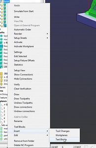 adding program stop after toolchange