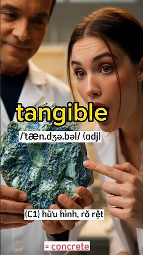 Tangible Meaning in English | IELTS Band 9 Vocabulary | Learn English Fast