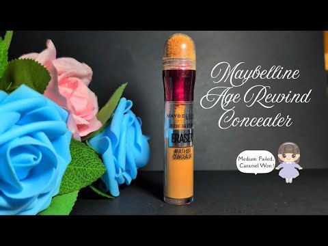 Maybelline Age Rewind Concealer 144 Caramel | My Perfect Shade Match #maybelline #concealer 