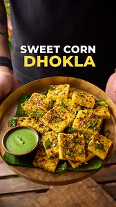 369K views · 7.9K reactions | Instant Corn Dhokla, A Rainy Day Delight! ☔ Soft, fluffy, and bursting with the sweetness of corn, this instant corn dhokla is absolutely irresistible! It tastes super delicious and totally yum. And guess what? There’s a chutney that goes well with it, can’t even begin to describe how good it is ❤️ Comment “Dhokla” & i will share the full recipe in your DMs  | Your Food Lab | Facebook