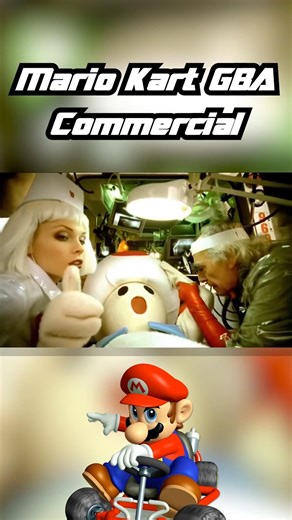 Old Mario Kart GBA Commercial 👀