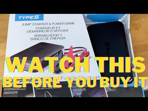 Costco Type S Jump Starter review. will it jump start my V8?