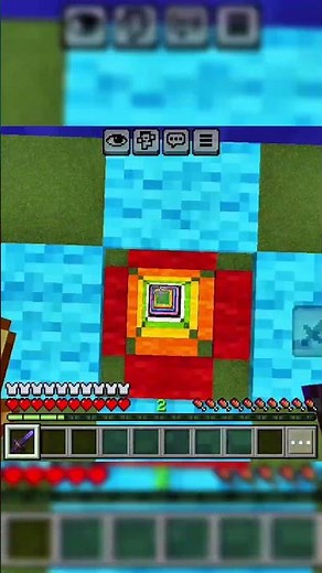 how to make the best optical illusion in minecraft