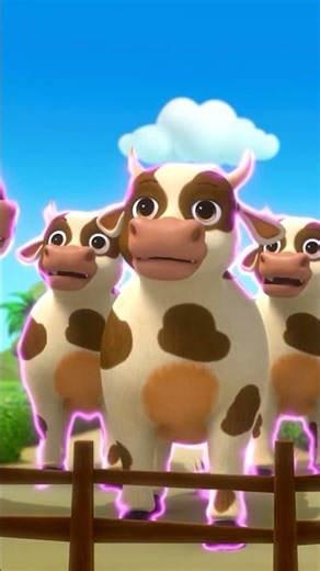 Old MacDonald Song by Daddy the Cow 🐮🤠 #morphle #songs #fun