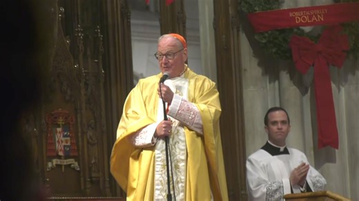 Cardinal Dolan delivers final Christmas Day Mass at St. Patrick’s Cathedral