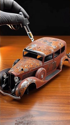 Restaurando un Cadillac V-16 🧑🏻‍🔧🔥 #shorts #restoration #diecast #parati #short