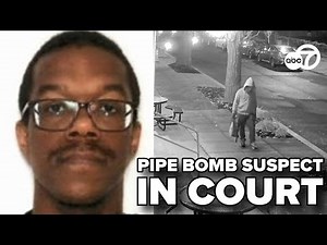 Man accused in DC pipe bombs case appears before judge
