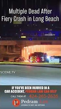 Multiple Dead After Fiery Crash Near Long Beach Airport