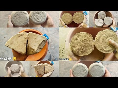 Uff Uff Mouthwatering Dusty Multani Mitti Dry Clay pot Crumbling and Dust Play🤤🤤🤤