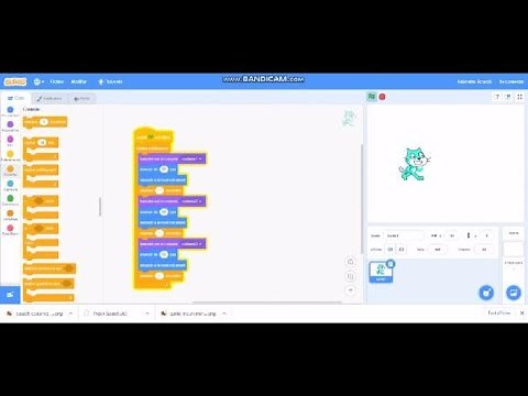 Changer le costume du sprite avec Scratch