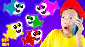 2.6K views · 22 reactions | Five Little Sharks + More Nursery Rhymes & Kids Songs #kidssongs #nurseryrhymes #NomadKids #TickleMan | Nomad Kids TV | Facebook