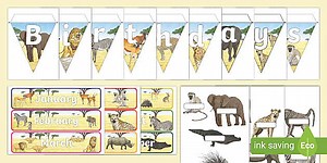 South African Animal Birthday Chart